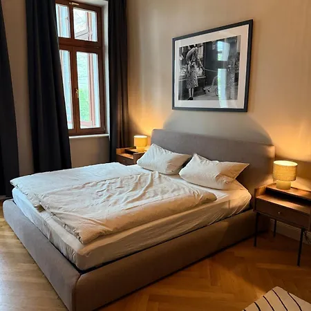 Apartment 4 Sz Altbauwohnung Mit Parkplatz Im Waldstraßenviertel